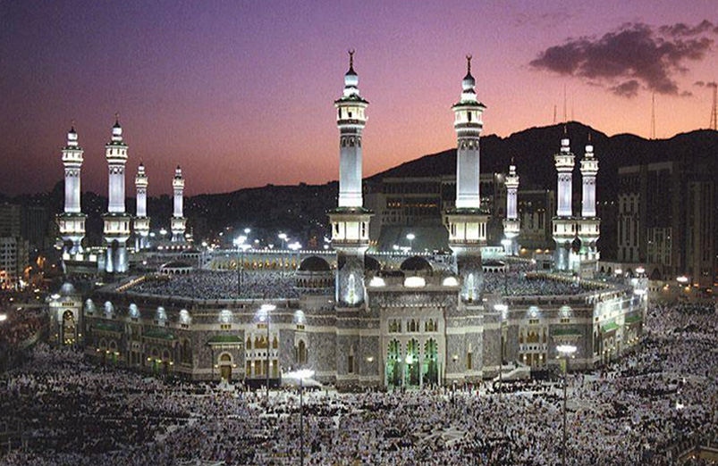 Extension the Great Mosque of Mecca in Saudi Arabia